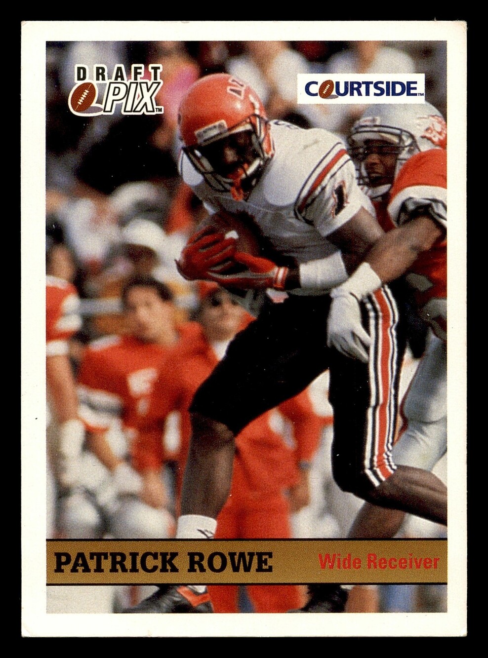 1992 Courtside Draft Pix #45 Patrick Rowe Card